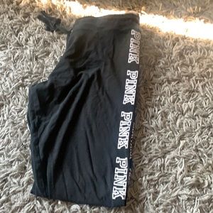 Pink medium yoga pants